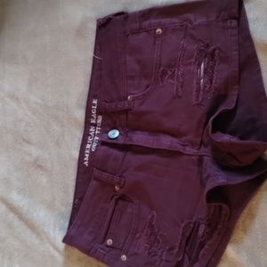 American Eagle low rise short size 10